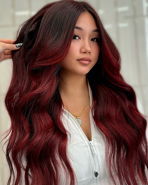22 Dark Cherry Cola Hair Ideas Taking Over Right Now