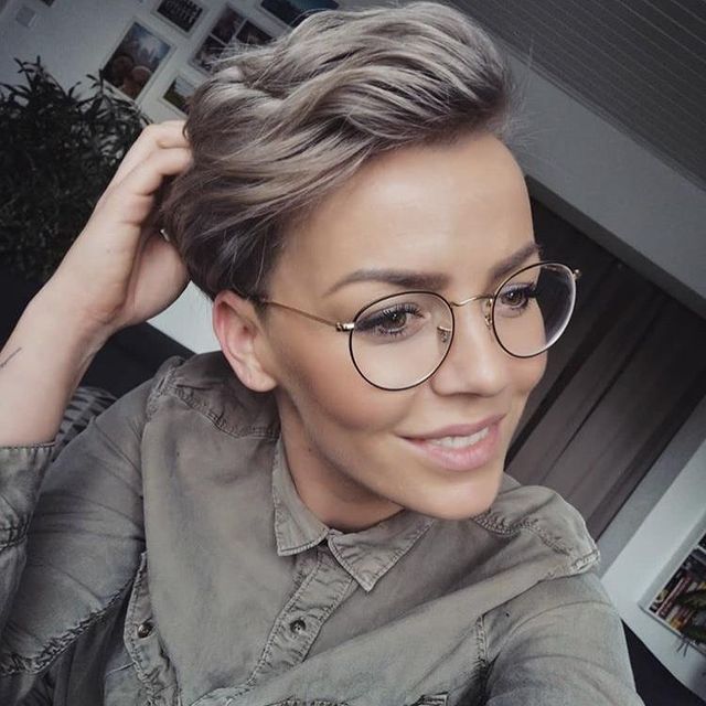 shy And Wavy Pixie Cut With Longer Top