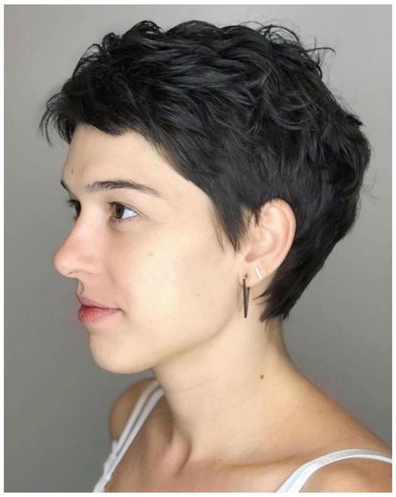 Pixie Cut for Wavy and Short Hair