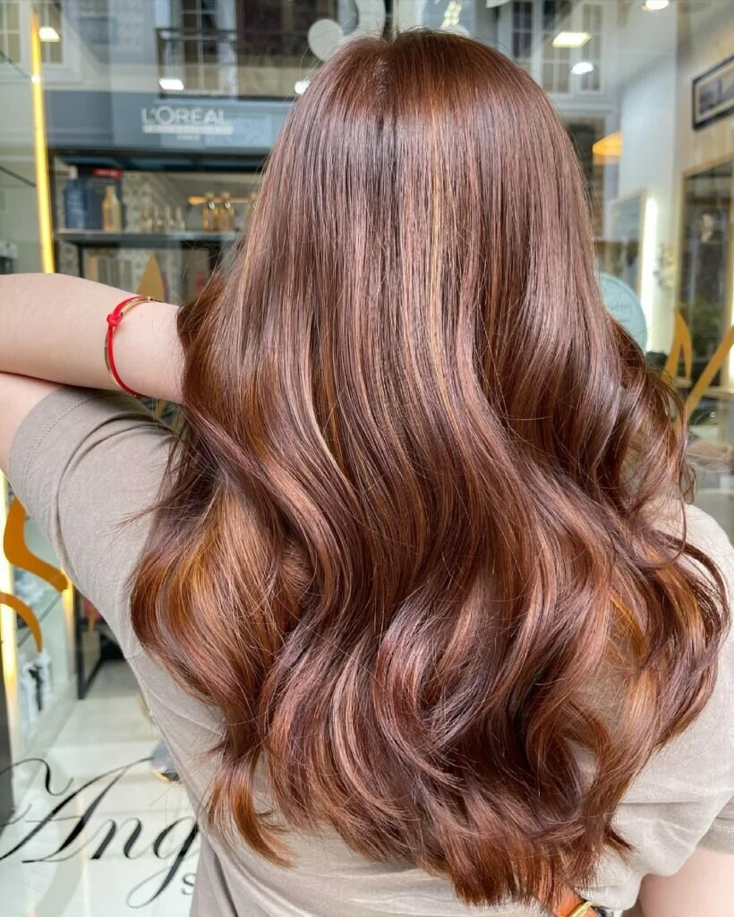 Deep Reddish Brown