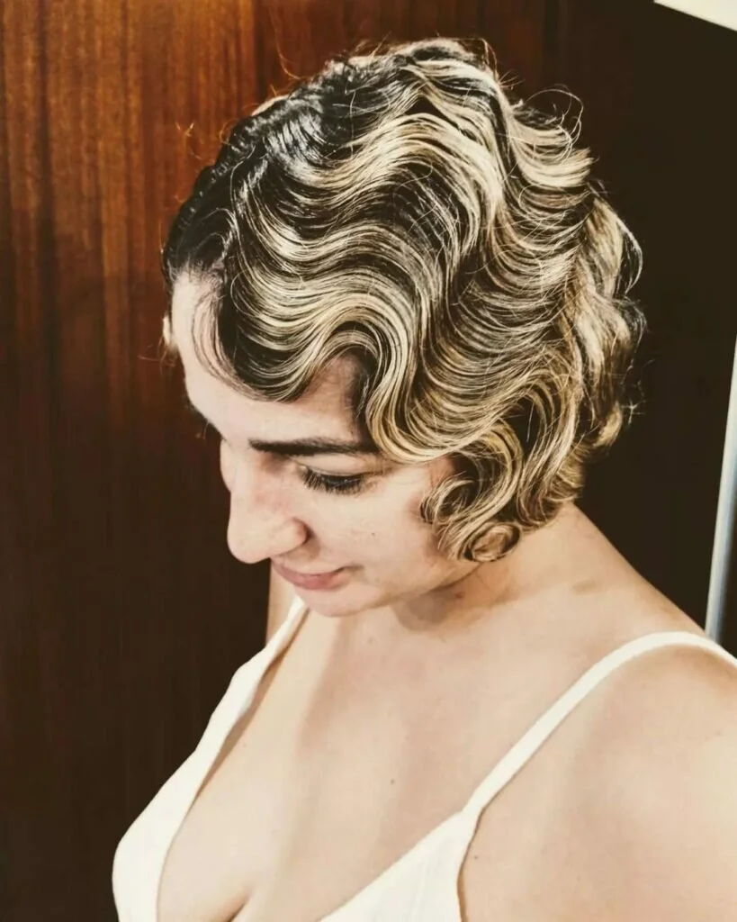 Finger Waves Short Hair