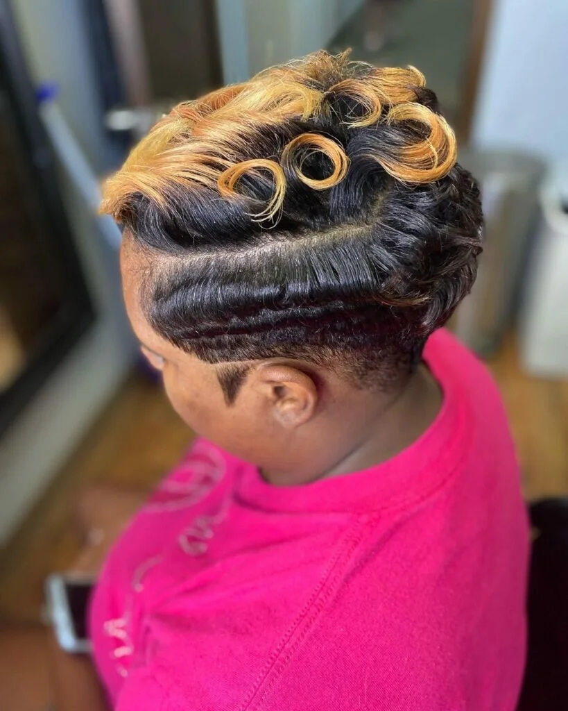 Mohawk Finger Waves 