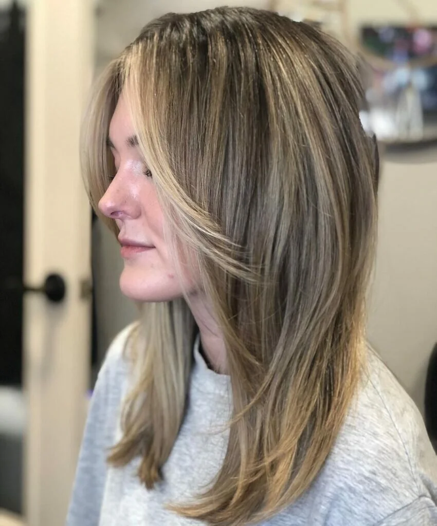 Layered Haircut with Face Framing