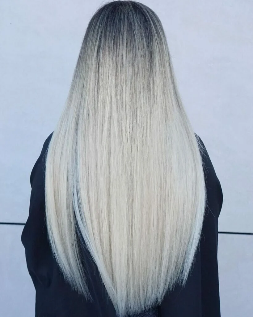 Icy Blonde Hair