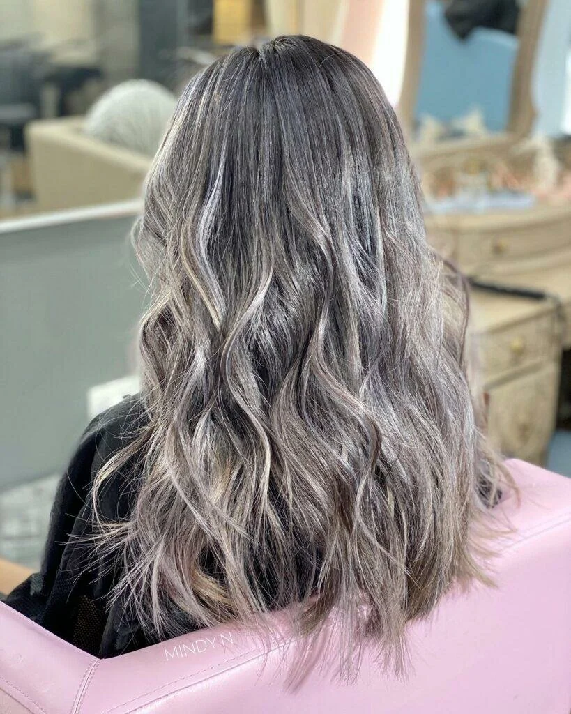 Dark Silver Hair Color