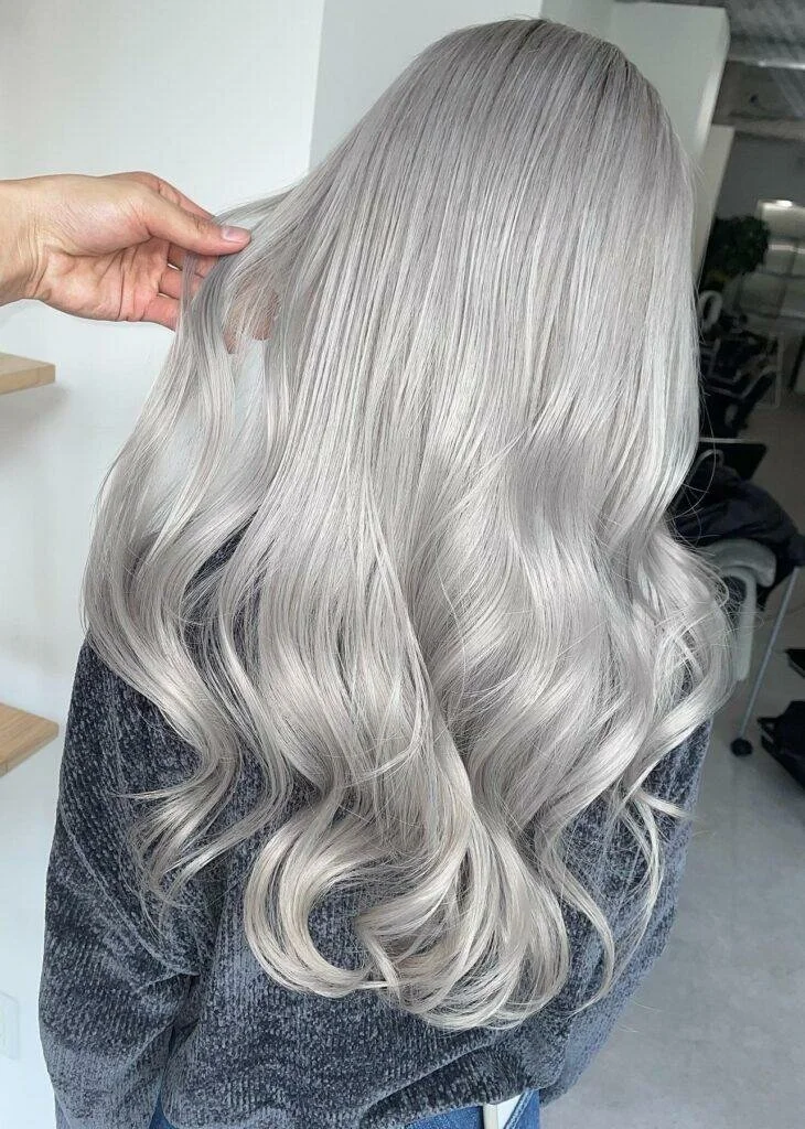 Light Silver Hair Color