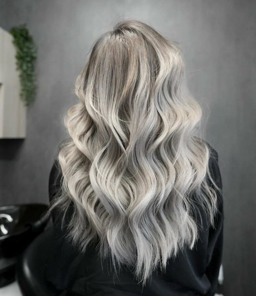 Silver Blonde Hair