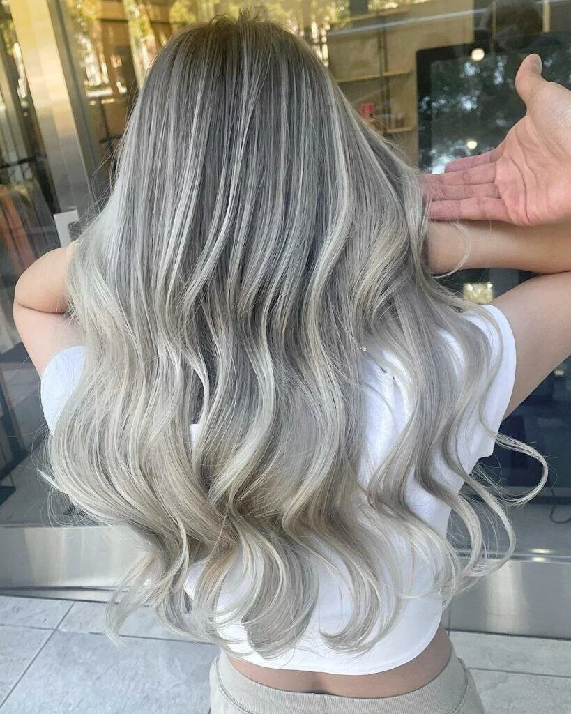 Silver Grey Hair Color