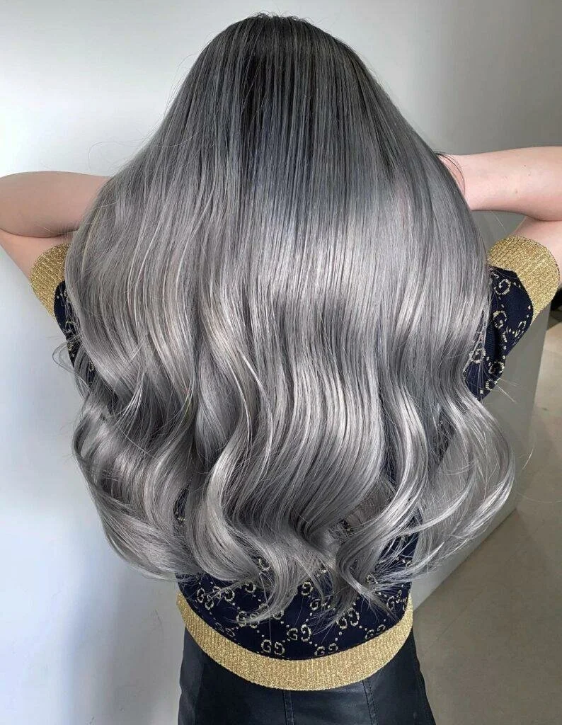 Silver Hair and Dark Roots